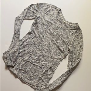 long sleeve heathered swiftly